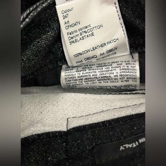 R13 Alison Skinny Leopard Jeans. SIZE 27. - Picture 10 of 11